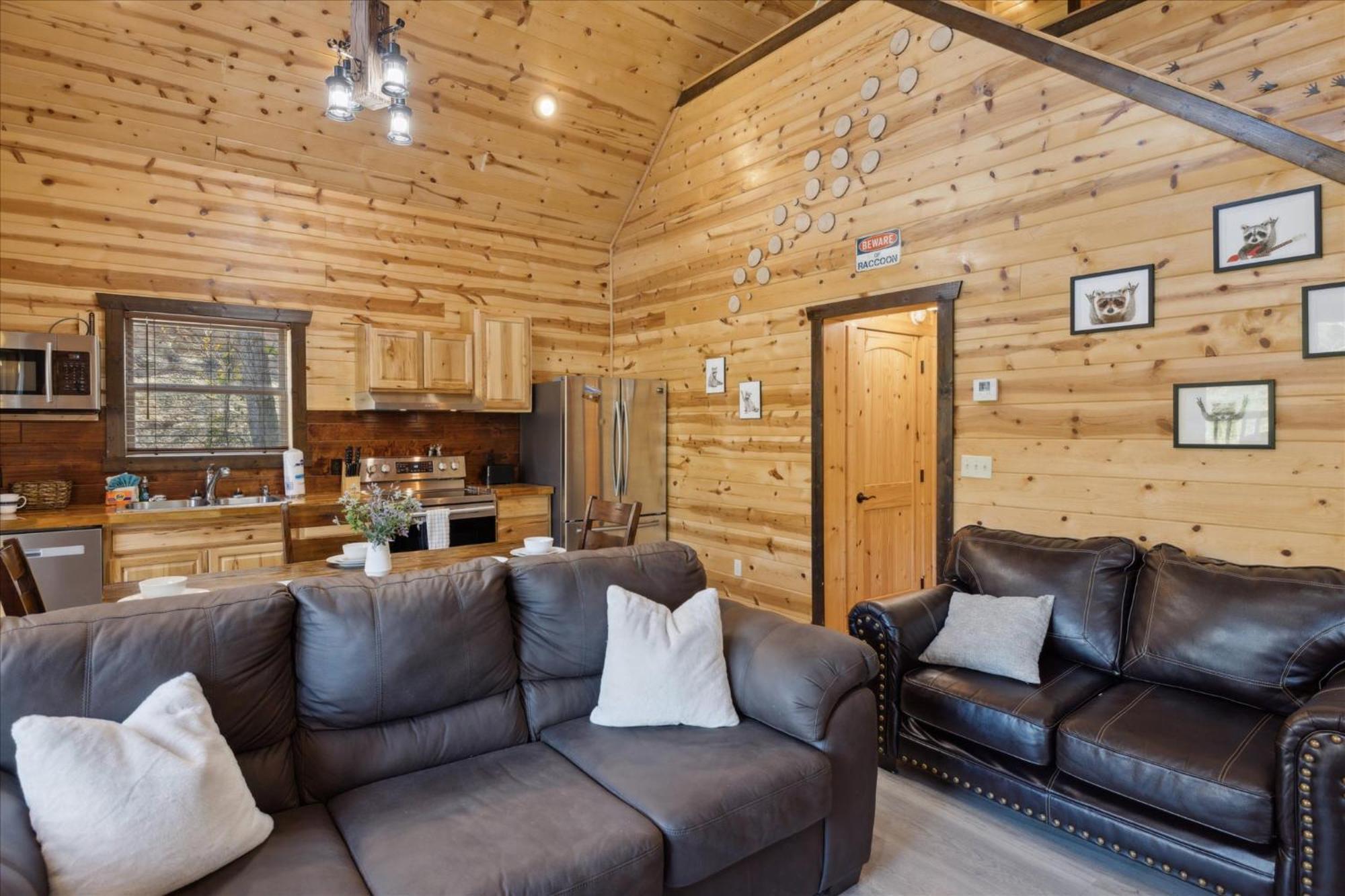 Lazy Raccoon Cabin Starkeytown Eksteriør billede