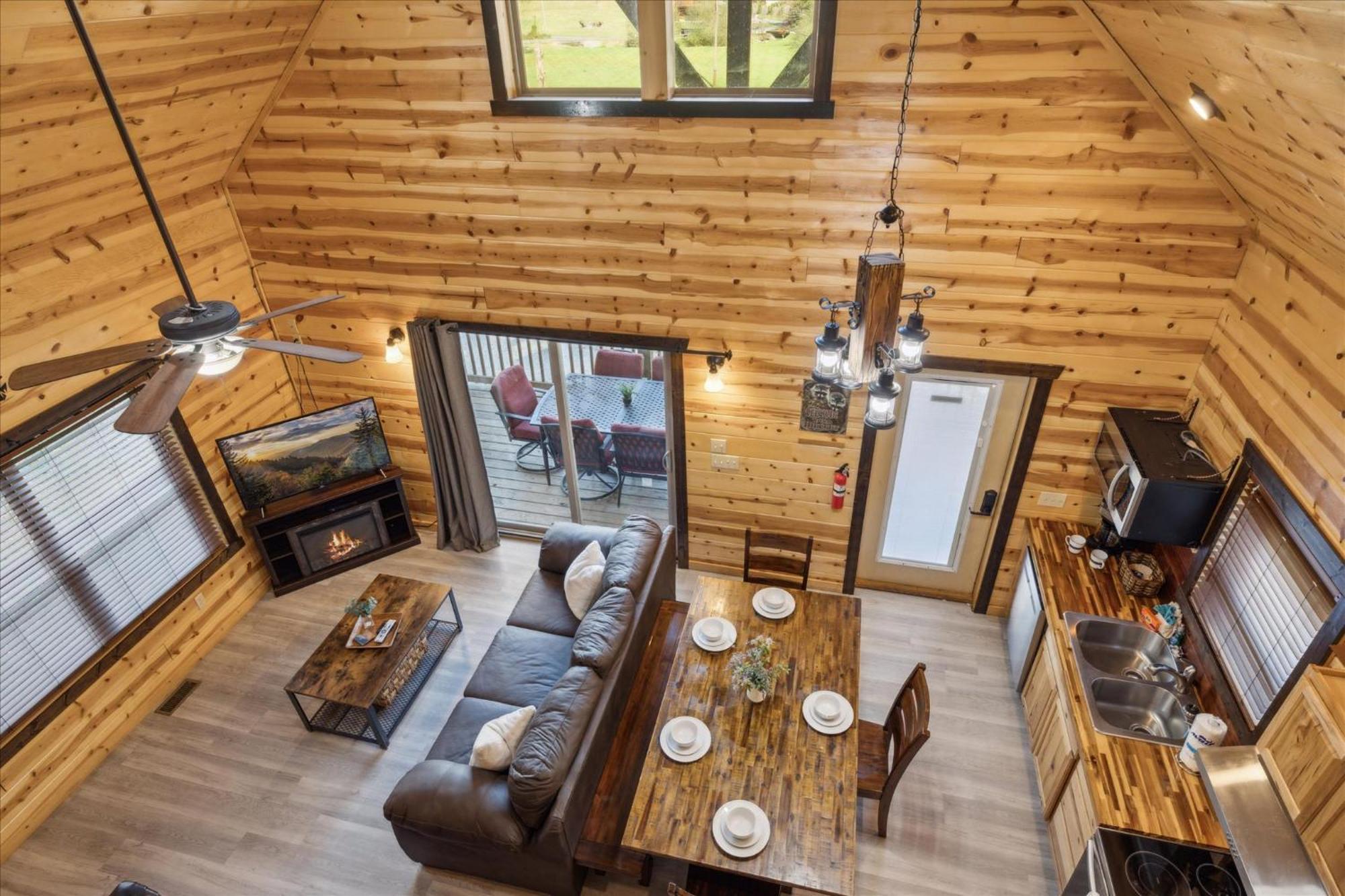 Lazy Raccoon Cabin Starkeytown Eksteriør billede